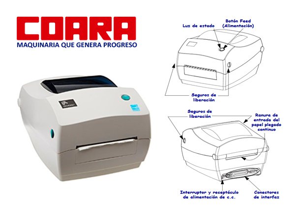 IMPRESORA DE ETIQUETAS TSC TTP-244 PLUS
